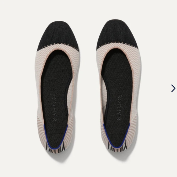 Rothy's The Square Tuxedo woman's flat shoes - Picture 1 of 16